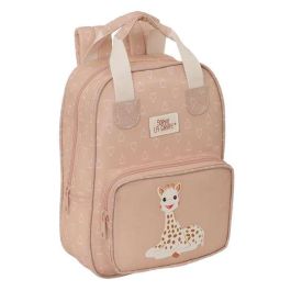 Mochila Safta Infantil Con Asas Reciclada Y Repelente Agua Sophie La Girafe Cookie 280x200x80 mm