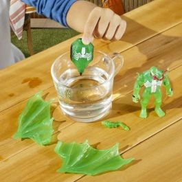 Set de caja Green Symbiote Hydro-Wings, figura de 10 cm con vehículo, juguetes de superhéroes para niños a partir de 4 años