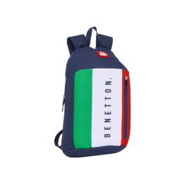 Mochila Casual Benetton Flag Azul marino 22 x 39 x 10 cm Precio: 13.59000005. SKU: B1H2R9K4TK