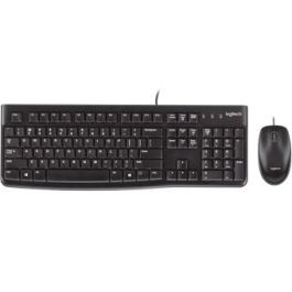 Logitech MK120 Combo Teclado y Ratón Óptico USB, Distribución Francés AZERTY, Resistente a Salpicaduras, para Windows y Linux Precio: 28.69000024. SKU: S7160147