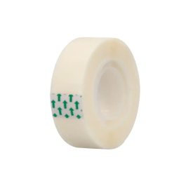 Greening Cinta Adhesiva Invisible 33 mt x 19 mm para Reparaciones y Oficinas, Acabado Transparente y Resistente