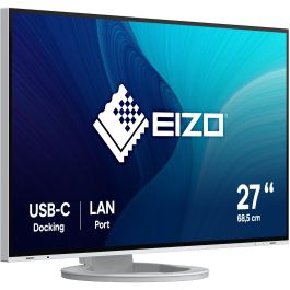 EIZO EV2795-WT Monitor 27" IPS QHD (2560x1440) con USB-C, HDMI y DisplayPort en blanco para oficina