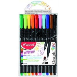 Rotulador Fibra Maped Graph Peps Estuche De 10 Rotulador Fibra Maped Graph Peps Estuche De 10 Precio: 7.49999987. SKU: B1EWWZ326C