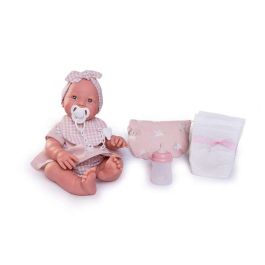 Muñeca recién nacida mia hace pipí con neceser 42 cm cuerpo vinilo Muñeca recién nacida mia hace pipí con neceser 42 cm cuerpo vinilo