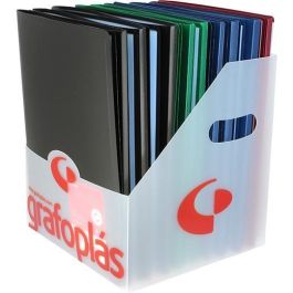 Grafoplás Carpeta con Fundas Poliplás Soldadas Folio PP Semirrígido Opaco C-Surtidos Expositor 20 Ud Precio: 67.78999953. SKU: B1F9STPBA5
