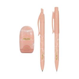 Milan Caja Regalo Serie Lava con Bolígrafo P1, Portaminas PL1 0.5 y Afilaborra Capsule Rosa - Set de Escritura Precio: 6.50000021. SKU: B19T229PCW
