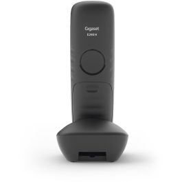 Gigaset E290HX Teléfono DECT Inalámbrico con Altavoz y Botones Grandes, Agenda 150 Contactos, Negro