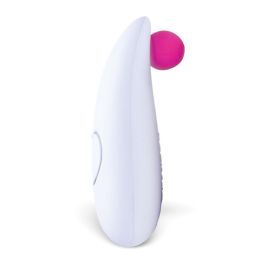 Vibrador para Clítoris Mustela 3000011049 Blanco/Rosa Vibrador para Clítoris Mustela 3000011049 Blanco/Rosa