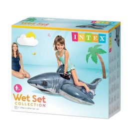 Figura Hinchable para Piscina Intex Tiburón 173 x 5,6 x 10,7 cm (6 Unidades) Figura Hinchable para Piscina Intex Tiburón 173 x 5,6 x 10,7 cm (6 Unidades)