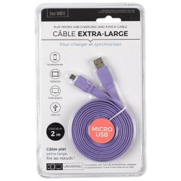 Cable Plano Usb Largo 2 M Be Mix