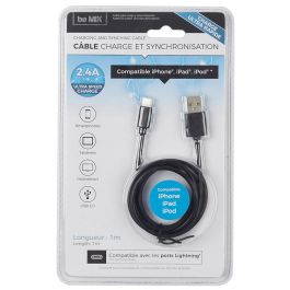 Cable Usb/ Iphone 2.4A Carga Rápida Be Mix Precio: 2.78999985. SKU: B15AWNP457