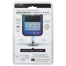 Adaptador Audio-Carga Iphone Be Mix