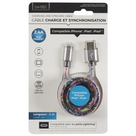 Cable Usb/ Iphone 2.4A Carga R Be Mix
