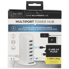 Torre Multipuerto Tipo C 5Xusb Be Mix