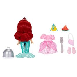 JAKKS PACIFIC Muñeca Disney La Sirenita Ariel Mar y Tierra 15cm con Accesorios