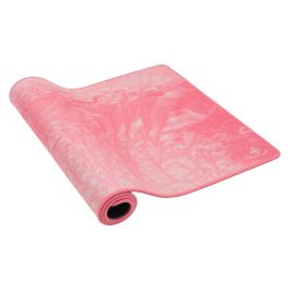 Deltaco Gaming PMP85 Alfombrilla de Ratón para Juegos, 900x400 mm XL, Rosa con Estampado, Base Antiderrapante, Poliéster