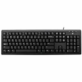 Teclado V7 KU200GS-DE Negro Alemán QWERTZ Precio: 14.49999991. SKU: S55005641