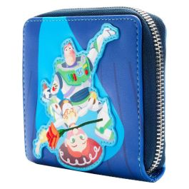 Loungefly Cartera con Cremallera Disney-Pixar Toy Story Jessie y Buzz Lightyear de Piel Vegana 15x10cm