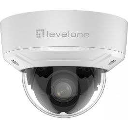 LevelOne FCS-3461 Cámara IP Domo Exterior 2MP H.265 IR PoE IP67 WDR Visión Nocturna 30m para Techo