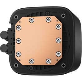 DeepCool LE240 V2 Refrigeración Líquida Todo en Uno para CPU, 2 Ventiladores de 12cm, Sockets LGA 1700/AM5/AM4, Negro