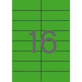 Apli Etiquetas Adhesivas 105x37 mm Inkjet-Láser C-Rectos 16 X 20H Verde Fluorescente Precio: 9.68999944. SKU: S8400858