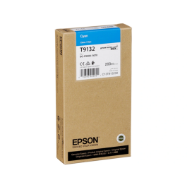EPSON T9132 Cyan Ink Cartridge (200ml) para SC-P5000