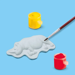Ses Creative Kit de Moldura y Pintura de Animales de Yeso con Moldes para Crear tu Propio Zoo