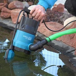 Koma Tools Bal-400 Bomba de Drenaje Aguas Limpias 400W Caudal 8.000 L/h Automática Sumergible