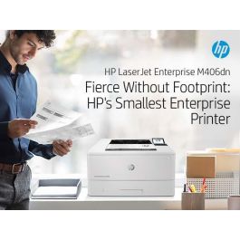 HP LaserJet Enterprise M406dn Impresora Láser Monocromo con JetIntelligence