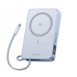UGREEN 65958B Power Bank Inalámbrico Magnético 10000mAh 25W Blanco Batería Externa Precio: 66.50000038. SKU: B1676YQTYP