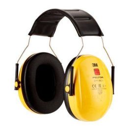 Cascos Orejeras Acolchadas con Diadema Proteccion Auditiva Peltor Optime H510A-1 Snr-27Db Amarillo 3M 7100334982