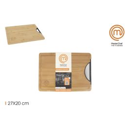 Tabla de cortar bambú con asas 27x20 cm - Masterchef (8 Unidades) Precio: 29.6899999. SKU: B13TF5Q7HJ