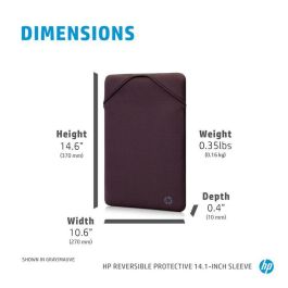 HP Funda Protectora Reversible para Portátil de 14.1 Pulgadas
