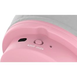 OTL TECHNOLOGIES Auriculares Inalámbricos Bluetooth Hello Kitty Rose Gold para Niños, Volumen Seguro 85/95dB, Plegables y Duraderos