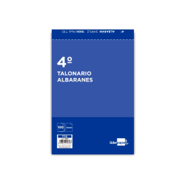 Liderpapel T115 Talonario Albarán Cuarto Original 144 x 210 mm