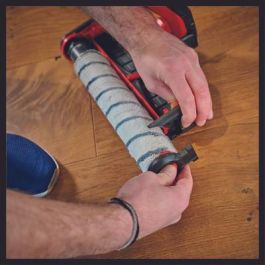 Einhell Akku-Hartbodenreiniger CLEANEXXO para Laminado, Azulejos y Madera - Limpiador Húmedo de Suelos Duros, 400 ml, Rojo