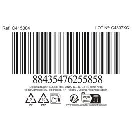 La Mediterranea Plato Llano 27 cm Colección Felit (18 Unidades)