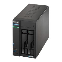 Asustor AS6702T LOCKERSTOR 2 Gen2 NAS Escritorio, Intel Celeron N5105, 4GB DDR4 2933MHz, 2.5GbE, para HDD/SSD y M.2, Negro