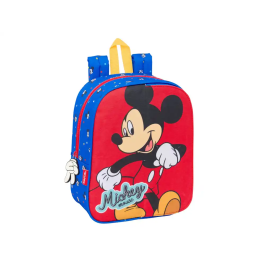 Mochila Escolar Mickey Mouse Clubhouse Good day Azul 22 x 27 x 10 cm