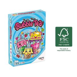 Cayro Make Your Bubble Tea Kit de Hacer Té de Burbujas para Niños a Partir de 3 Años
