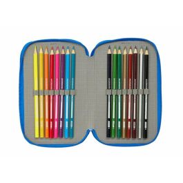 Safta Plumier triple Batman 37 piezas para Preescolar 3+ años 12,5x19,5x5,5 cm Safta Plumier triple Batman 37 piezas para Preescolar 3+ años 12,5x19,5x5,5 cm