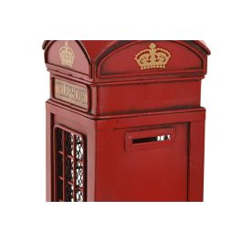 Hucha Vintage DKD Home Decor Rojo 12 x 28.5 x 12 cm