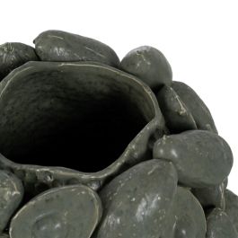 Jarrón Verde Cerámica Decoración 33 X 33 X 37,50 cm