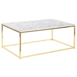 Mesa Centro Chic DKD Home Decor Blanco Dorado 60 x 40 x 100 cm Precio: 178.95000002. SKU: B14Y6FKHFT