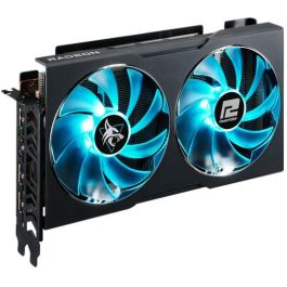 PowerColor 8G-L/OC Tarjeta Gráfica Hellhound RX 7600 AMD Radeon GDDR6 8GB 128-bit 2655 MHz PCI Express 4.0