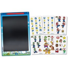 Lexibook Tableta Tinta Electrónica Super Mario Bros Nintendo 28cm Incluye Lápiz Óptico y 6 Plantillas