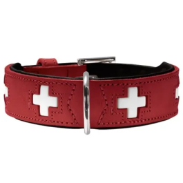 Collar para Perro Hunter Swiss Rojo/Negro 35-43 cm Precio: 42.95000028. SKU: S6101076
