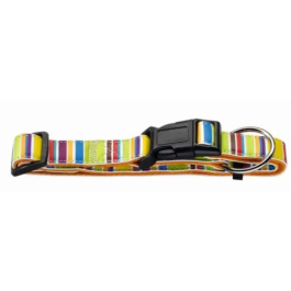 Collar Fancy Stripes Vario Basic Nylon Multicolo* T-S Precio: 8.49999953. SKU: B1GPT466BT