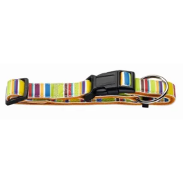 Collar Fancy Stripes Vario Plus Nylon Multicolor* T-L Precio: 11.94999993. SKU: B17QBQ95LW