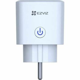Ezviz Enchufe Inteligente T30 Compatible con Google Home y Alexa Control por Voz y App Wi-Fi 2.4GHz Ahorro Energía